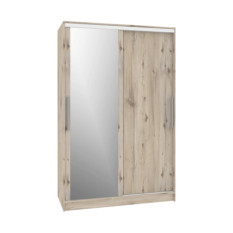 Strike 1600 Шкаф-купе зеркало/лдсп