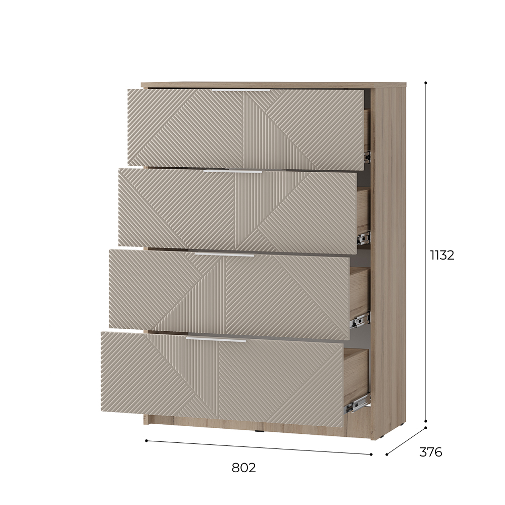 Комод "Эмилия" КМ-02