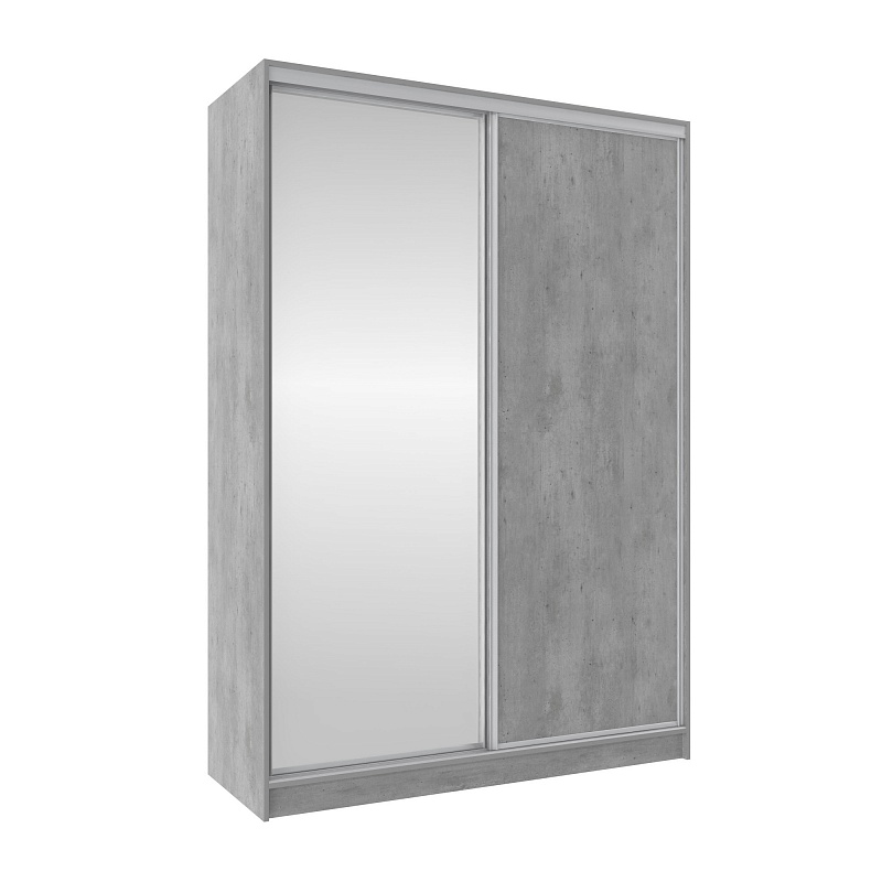 Шкаф-купе 1600 Домашний зеркало/лдсп