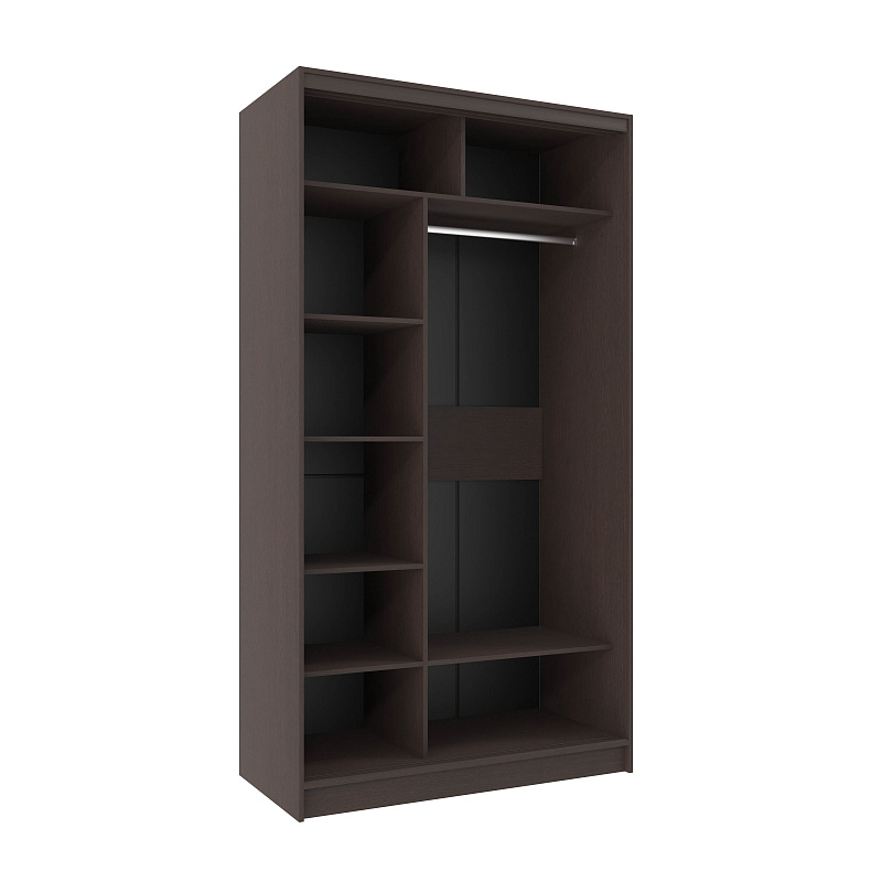 Шкаф-купе 1200 Домашний зеркало/лдсп