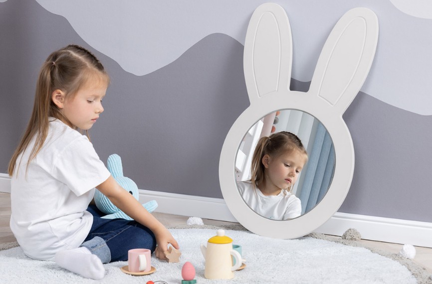 Зеркало Зайчик 045*071