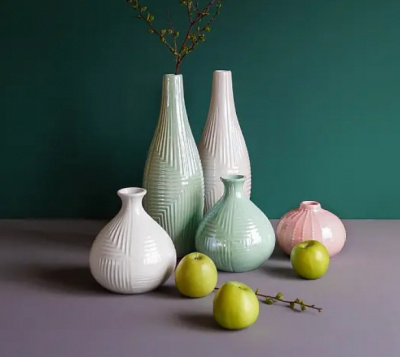 Ваза Spring Ever/ Спринг Эвер, керамика, 11,5х11,5х8,7см