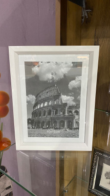 Фоторамка Nordic деревянная 22,4х17,5х1,5см