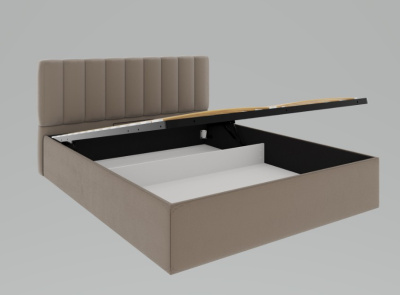 Сан-Ремо кровать в мягкой обивке с ПМ (1600)