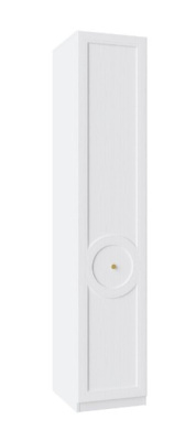 Верона ПМ-359.07.01-01  Шкаф для белья левый с глухой дверью