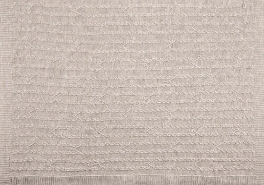 Плед вязанный (ораны) 130*170,