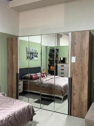 Кара 7 (спальня) Шкаф для одежды и белья 6-створчатый