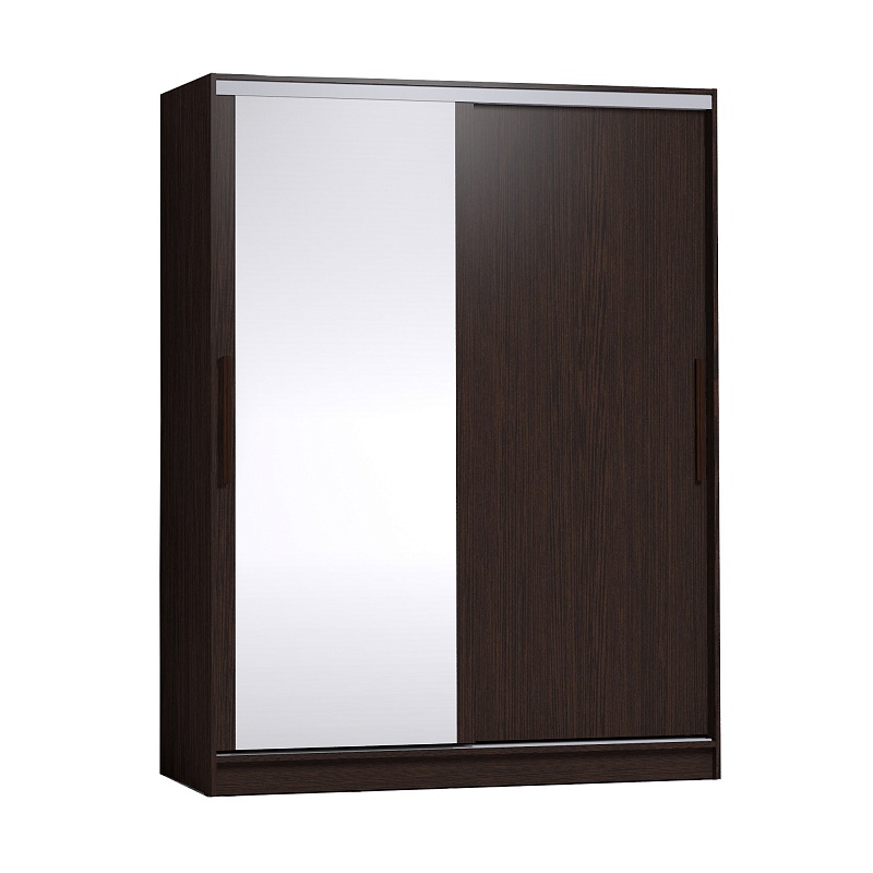 Strike 1600 Шкаф-купе зеркало/лдсп