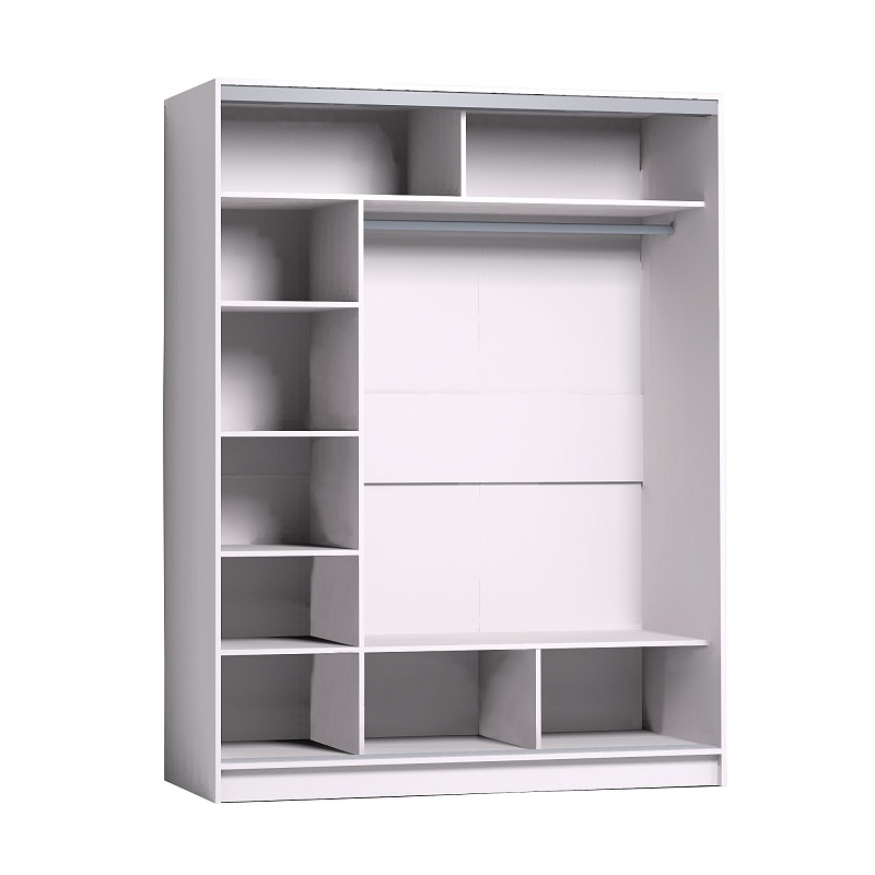 Strike 1600 Шкаф-купе зеркало/лдсп