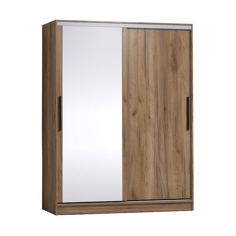 Strike 1600 Шкаф-купе зеркало/лдсп