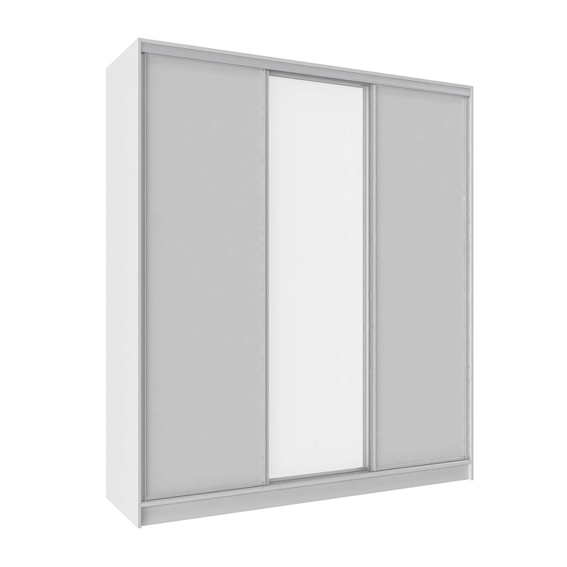 Шкаф-купе 2000 Домашний зеркало/лдсп