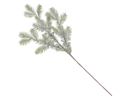 Ветка декоративная Заснеженная, 65 см, 812247