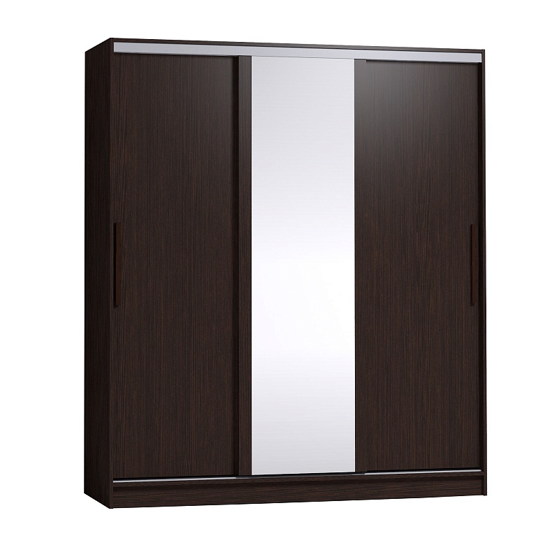 Strike 1800 Шкаф-купе зеркало/лдсп