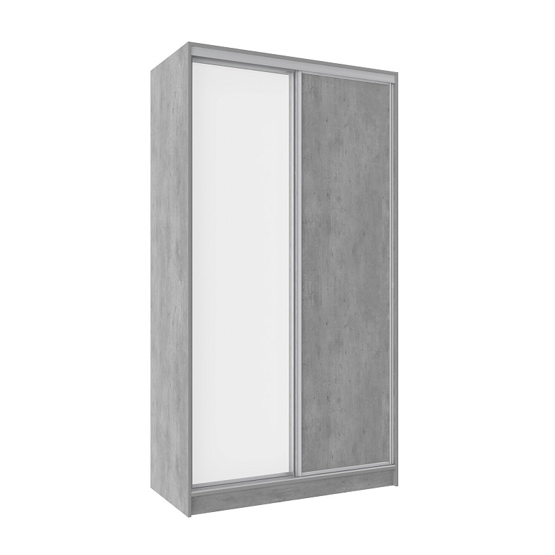 Шкаф-купе 1350 Домашний зеркало/лдсп