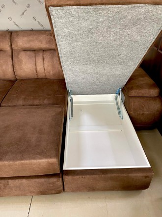 Арт-18, диван модульный (лок.+3х мест.с мех.+шезл.+лок.)