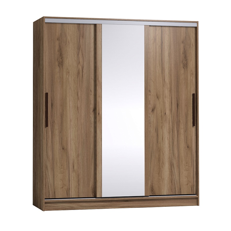 Strike 1800 Шкаф-купе зеркало/лдсп