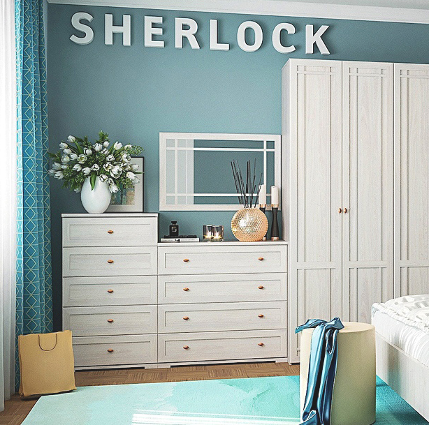 Sherlock (Шерлок) 7 (гостиная) Зеркало навесное