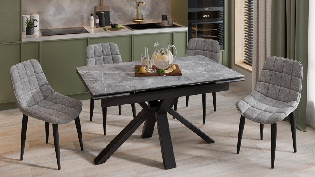 Обеденный стол в стиле лофт