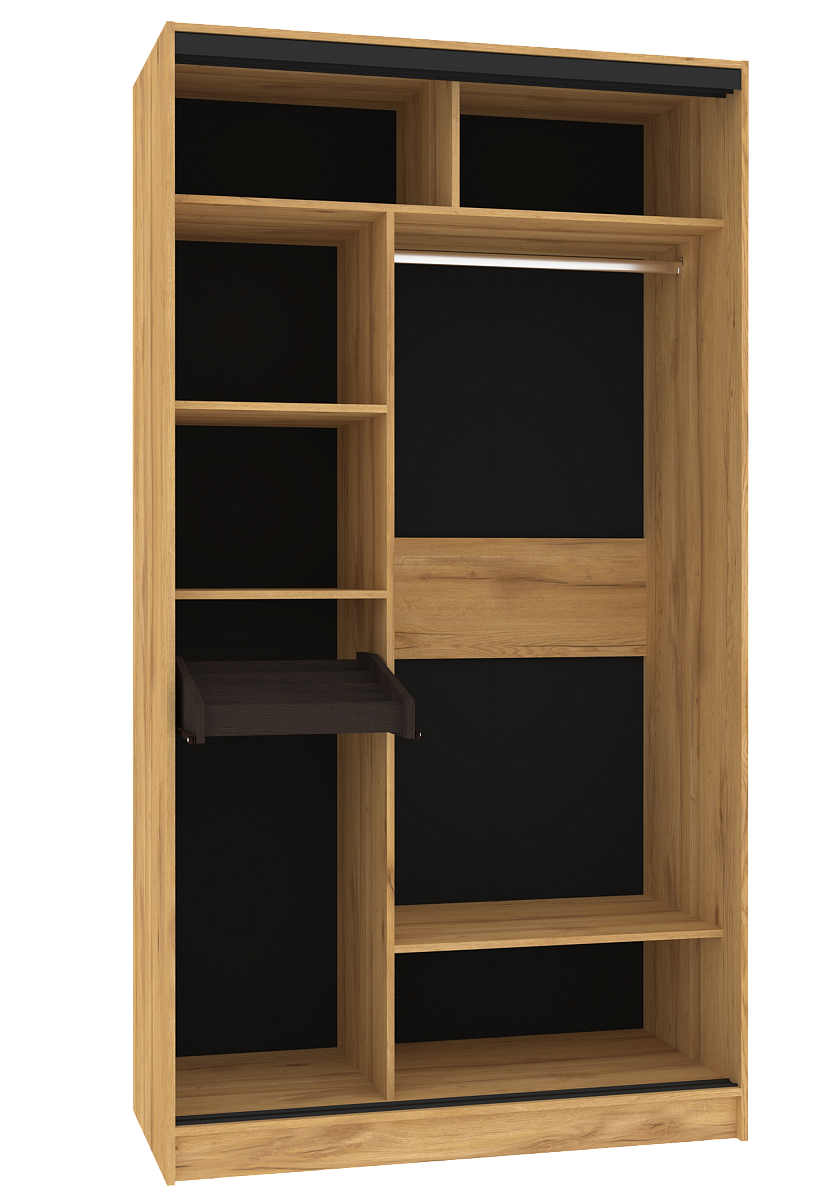 Шкаф-купе 1350 Домашний зеркало/лдсп