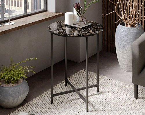 Стол со стеклянной поверхностью ДП 1-03-04 (журнальный)