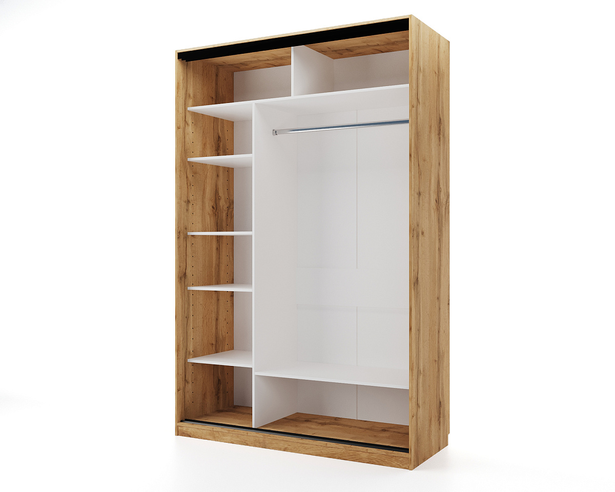 Шкаф-купе SLIM (СЛИМ) 150х60х230 2D