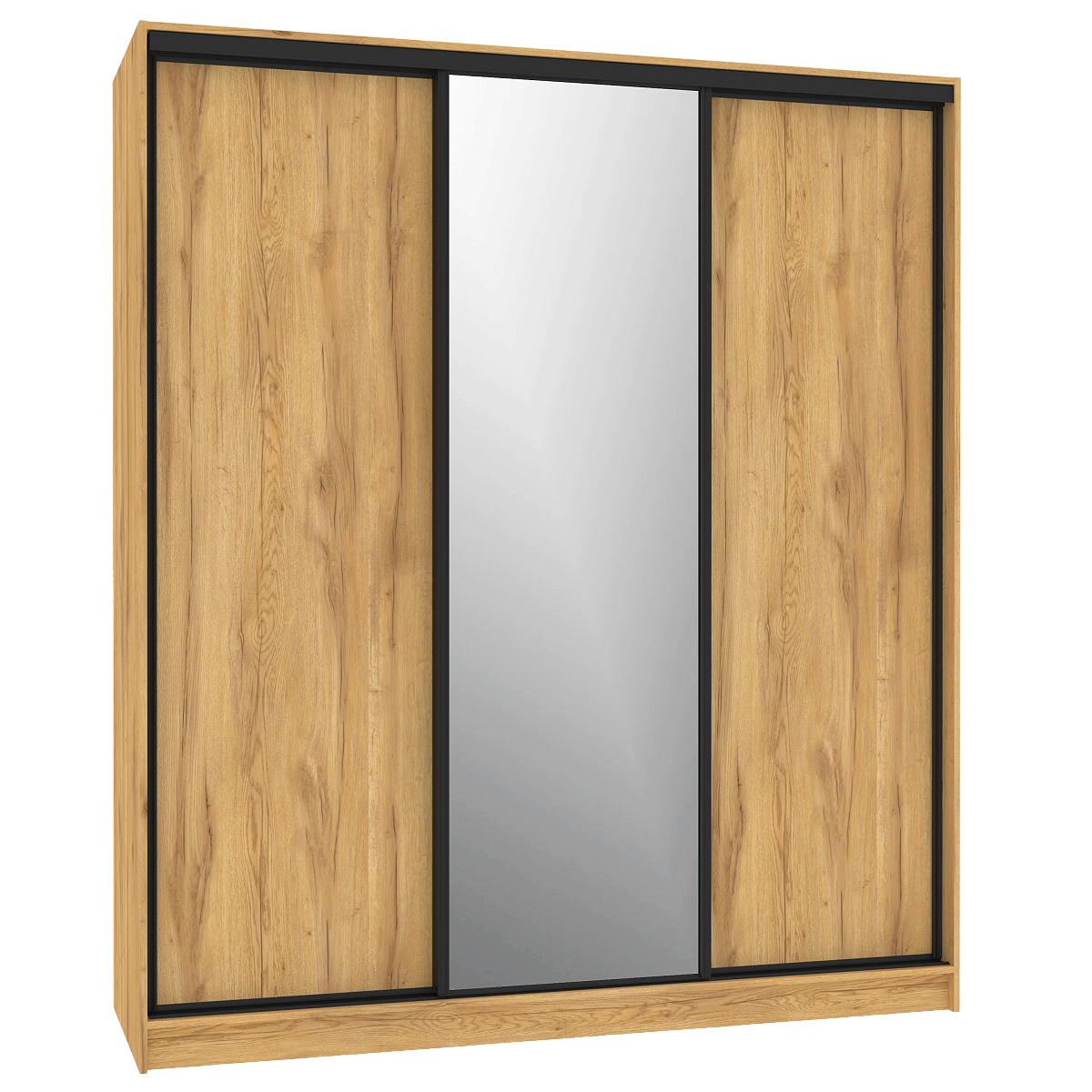 Шкаф-купе 2000 Домашний зеркало/лдсп