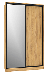 Шкаф-купе 1350 Домашний зеркало/лдсп