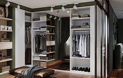 РУМ Гардеробная система угловой 2