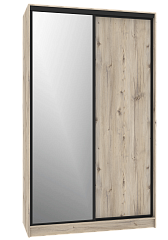 Шкаф-купе 1350 Домашний зеркало/лдсп