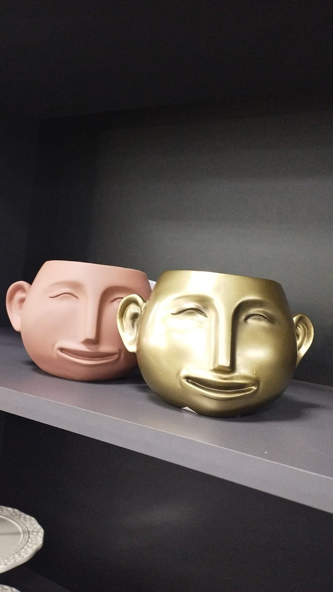 Кашпо Faces/Фэйсес 350 мл 10 см