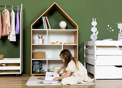 Стеллаж-домик Bruno (Бруно) 91*141*40