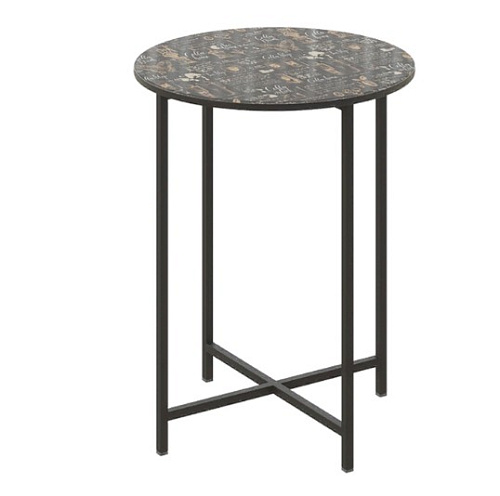 Стол со стеклянной поверхностью ДП 1-03-04 (журнальный)