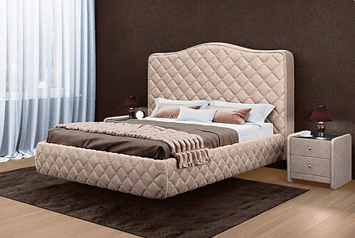 Кровать "Престиж" с под./мех.(1800)(кат.5) (194*219*122)(сп.м.180*200)