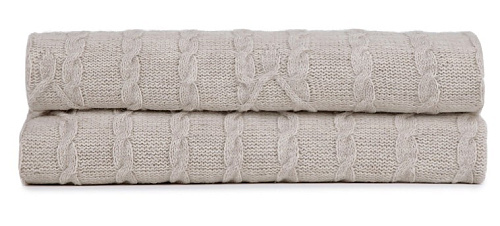 Плед вязанный (ораны) 130*170,