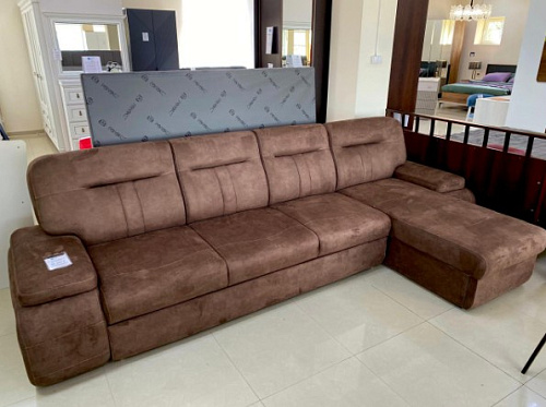 Арт-18, диван модульный (лок.+3х мест.с мех.+шезл.+лок.)