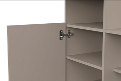 Модульная система "Денвер" Вешалка с зеркалом