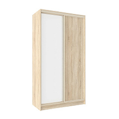 Шкаф-купе 1350 Домашний зеркало/лдсп