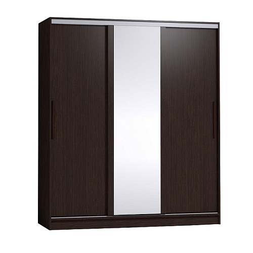 Strike 1800 Шкаф-купе зеркало/лдсп