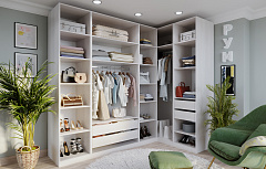 РУМ Гардеробная система угловой 1