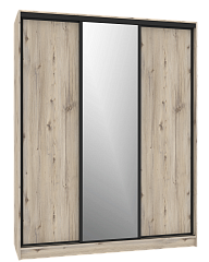 Шкаф-купе 1800 Домашний зеркало/лдсп