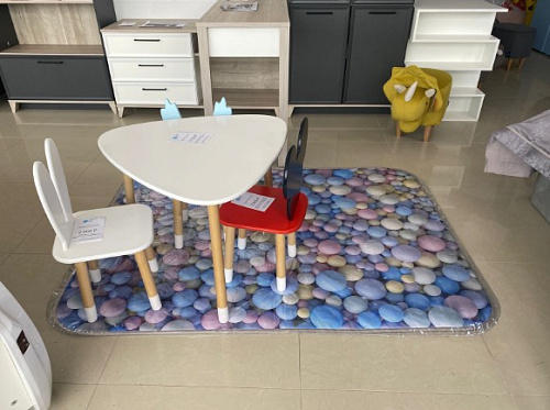 Плюшевый коврик 120х160 см (Bubble)