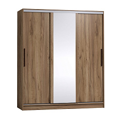 Strike 1800 Шкаф-купе зеркало/лдсп