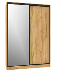 Шкаф-купе 1600 Домашний зеркало/лдсп