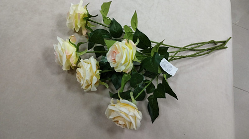 Цветок искусственный Роза 60см