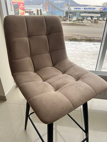 Стул полубарный "UNO"(Уно), опора конус