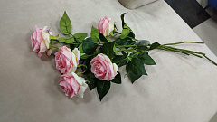 Цветок искусственный Роза 60см